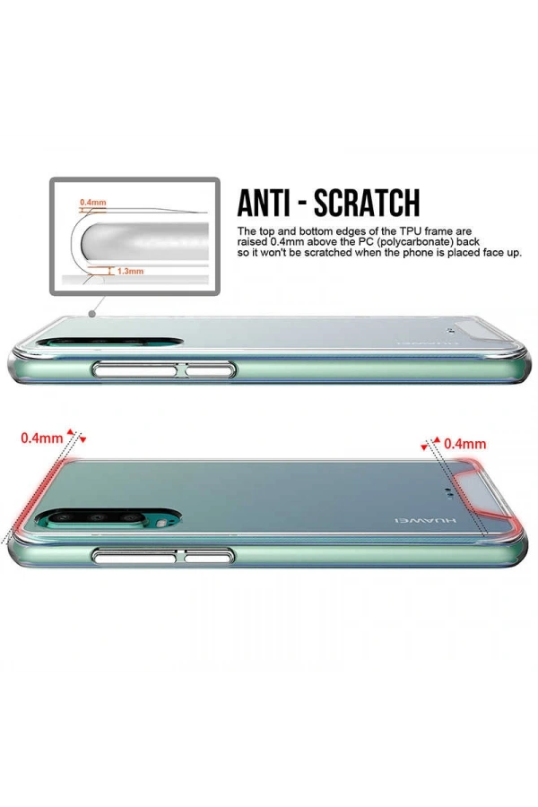 Huawei P30 Kılıf Zore Gard Silikon