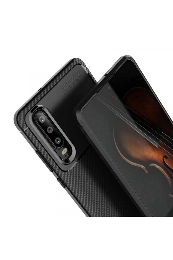 Huawei P30 Kılıf Zore Negro Silikon Kapak