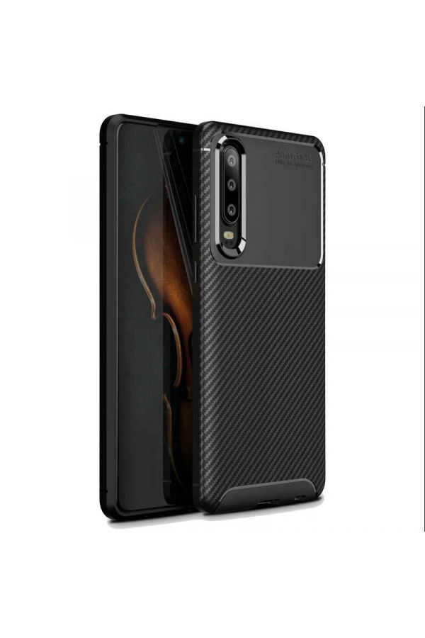 Huawei P30 Kılıf Zore Negro Silikon Kapak