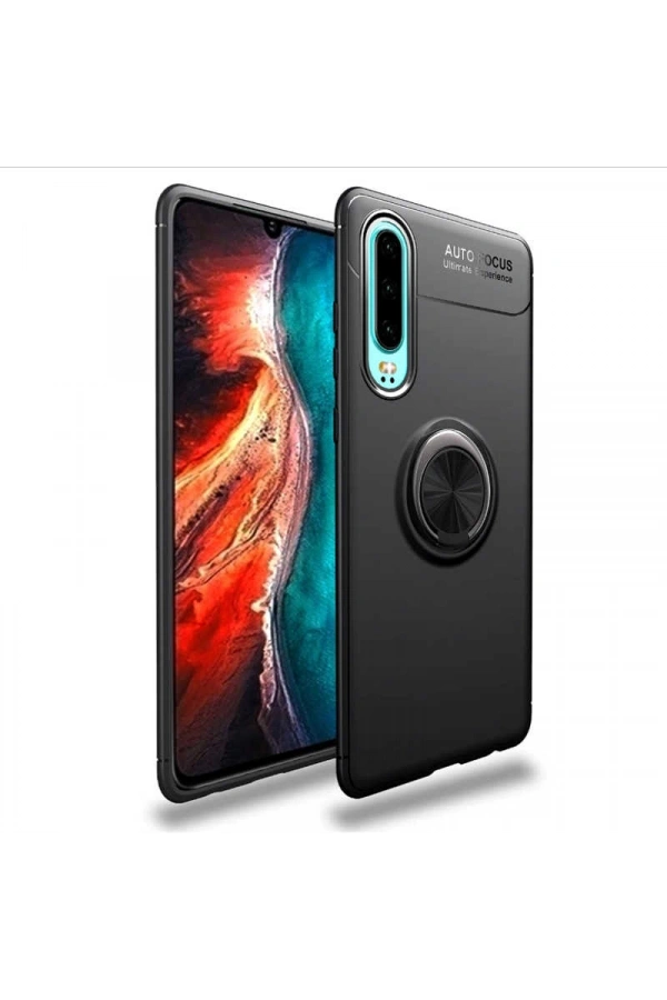 Huawei P30 Kılıf Zore Ravel Silikon Kapak