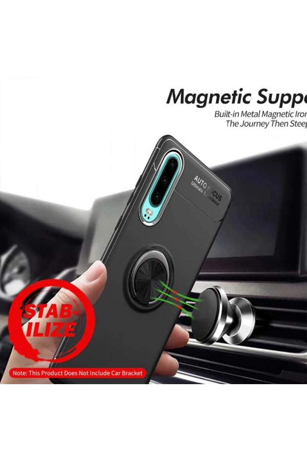 Huawei P30 Kılıf Zore Ravel Silikon Kapak