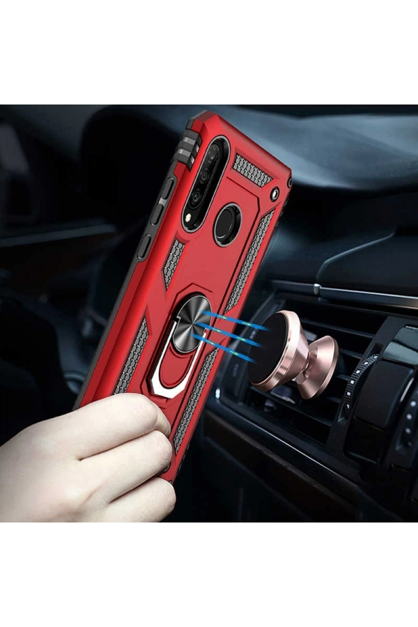 Huawei P30 Lite Kılıf Zore Vega Kapak