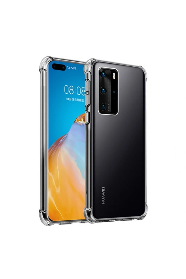 Huawei P40 Kılıf Zore Nitro Anti Shock Silikon