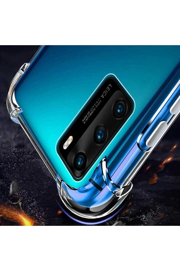 Huawei P40 Kılıf Zore Nitro Anti Shock Silikon