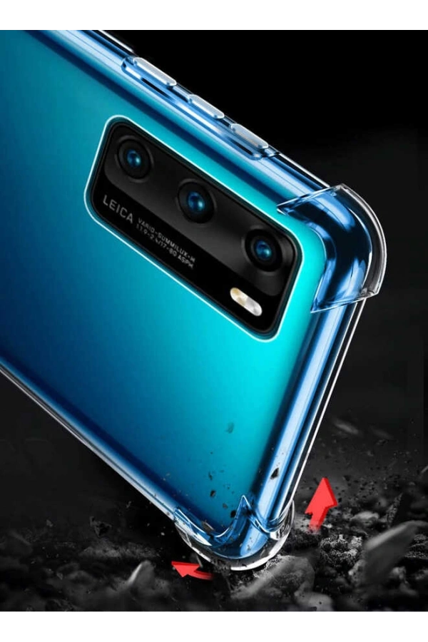 Huawei P40 Kılıf Zore Nitro Anti Shock Silikon