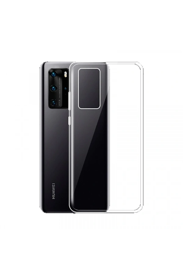 Huawei P40 Kılıf Zore Süper Silikon Kapak