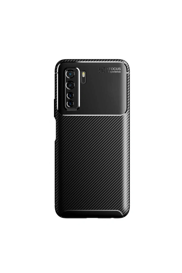 Huawei P40 Lite 5G Kılıf Zore Negro Silikon Kapak