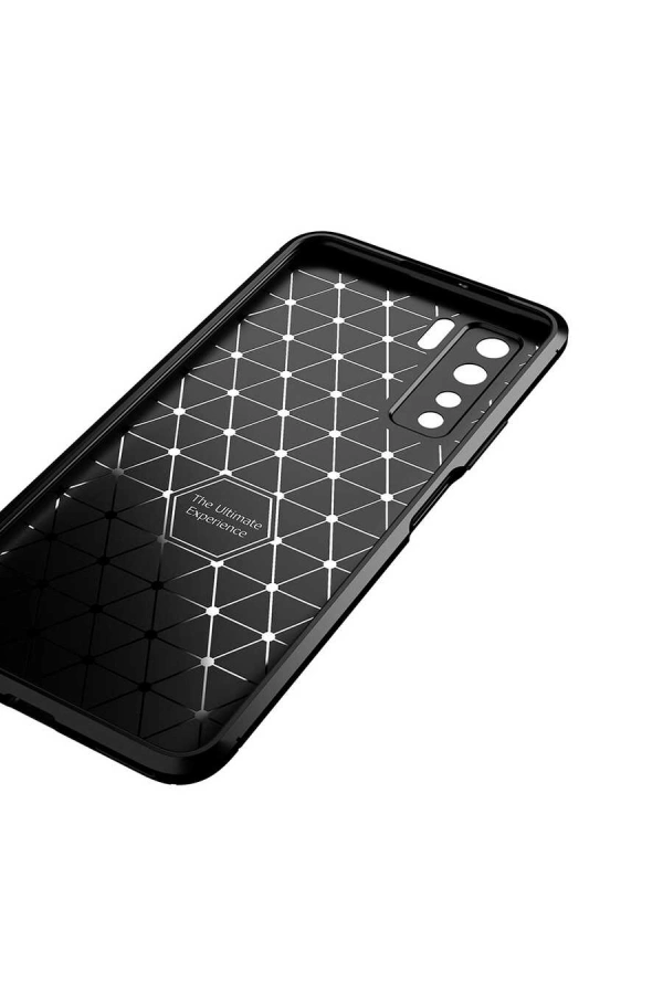 Huawei P40 Lite 5G Kılıf Zore Negro Silikon Kapak