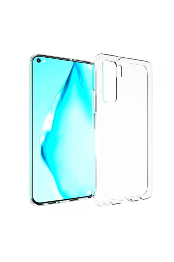 Huawei P40 Lite 5G Kılıf Zore Süper Silikon Kapak