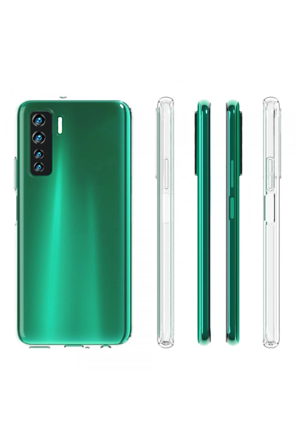 Huawei P40 Lite 5G Kılıf Zore Süper Silikon Kapak