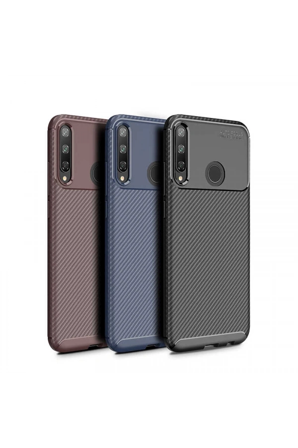 Huawei P40 Lite E Kılıf Zore Negro Silikon Kapak