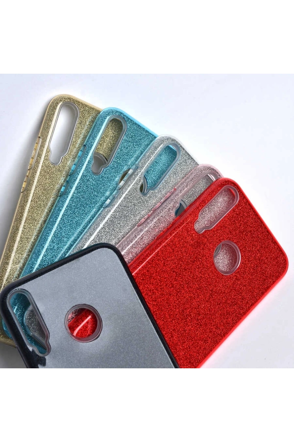 Huawei P40 Lite E Kılıf Zore Shining Silikon