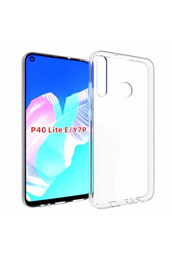 Huawei P40 Lite E Kılıf Zore Süper Silikon Kapak