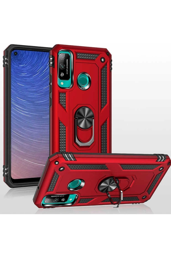 Huawei P40 Lite E Kılıf Zore Vega Kapak