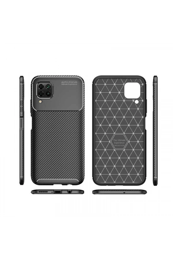 Huawei P40 Lite Kılıf Zore Negro Silikon Kapak