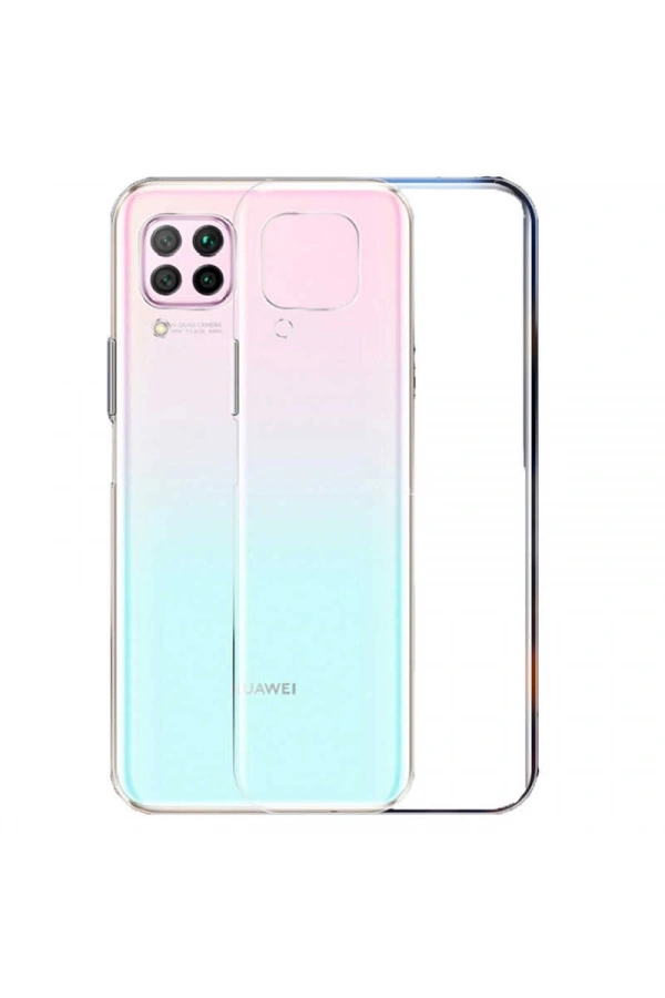 Huawei P40 Lite Kılıf Zore Süper Silikon Kapak