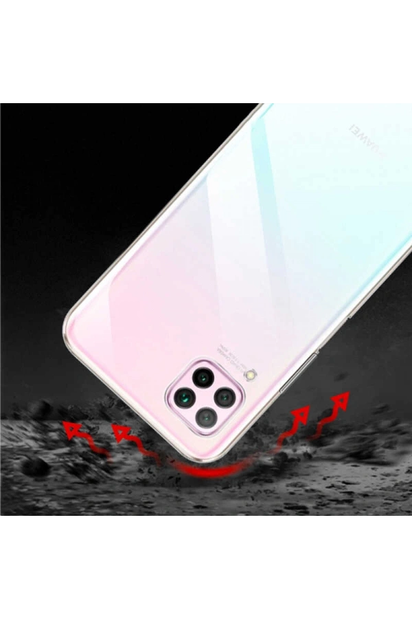 Huawei P40 Lite Kılıf Zore Süper Silikon Kapak