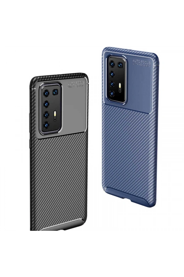 Huawei P40 Pro Kılıf Zore Negro Silikon Kapak