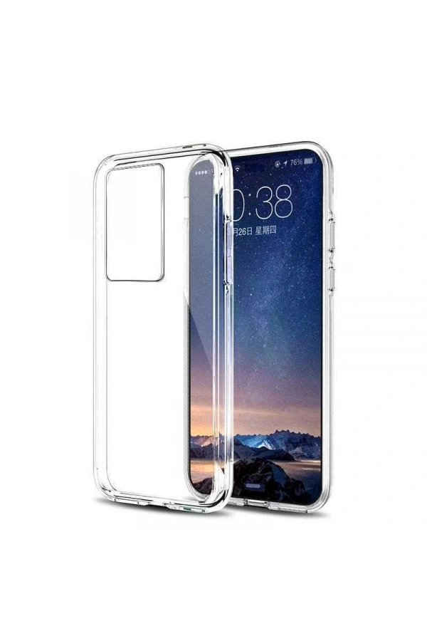 Huawei P40 Pro Kılıf Zore Süper Silikon Kapak