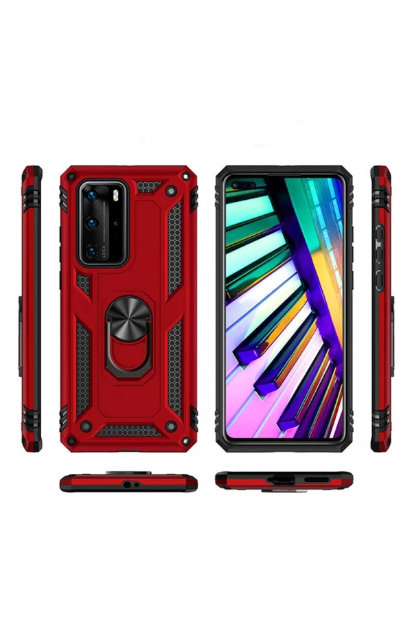 Huawei P40 Pro Kılıf Zore Vega Kapak