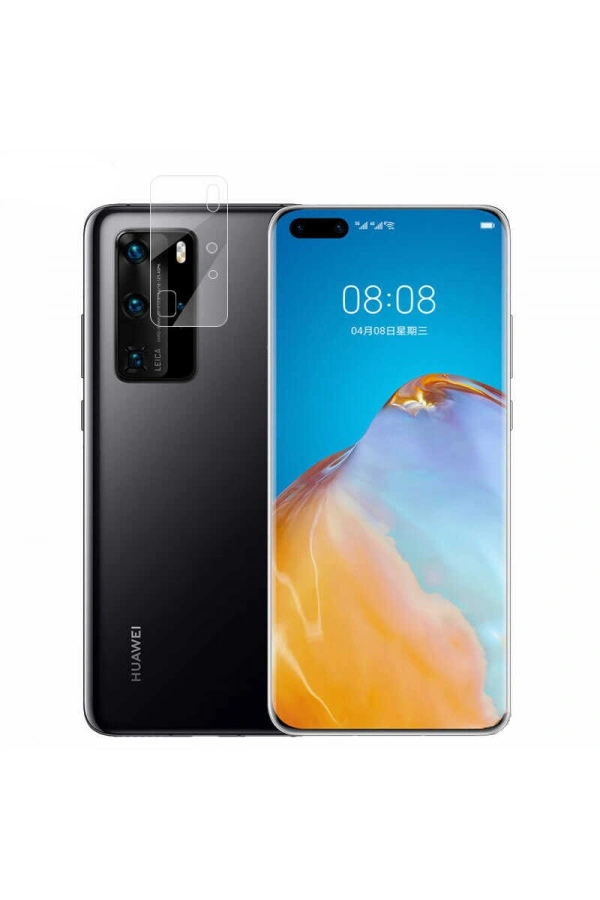 Huawei P40 Pro Zore Kamera Lens Koruyucu Cam Filmi
