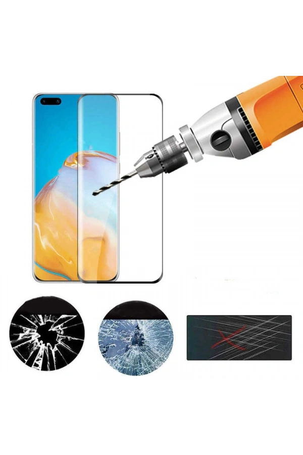 Huawei P40 Pro Zore Süper Pet Ekran Koruyucu Jelatin