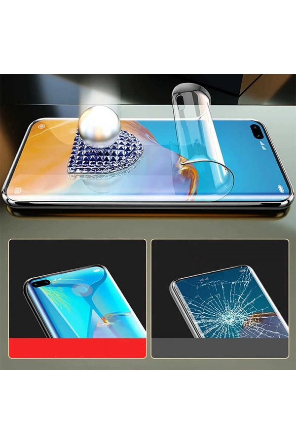 Huawei P40 Pro Zore Süper Pet Ekran Koruyucu Jelatin