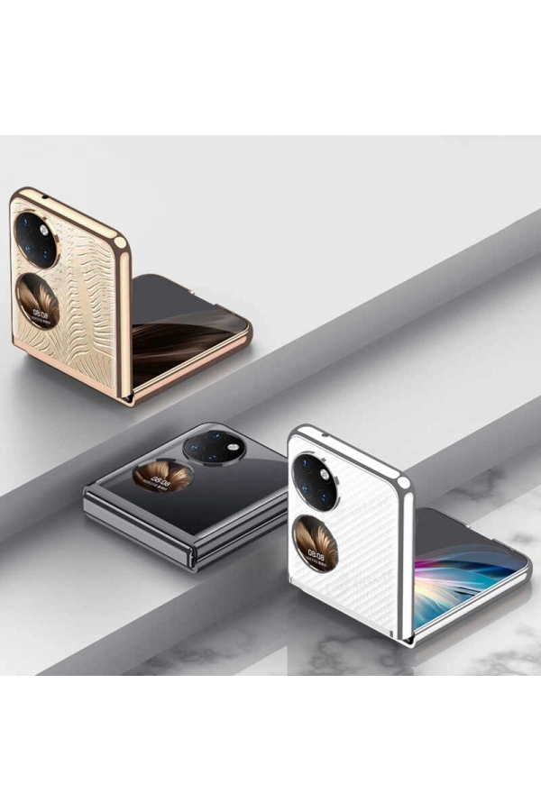 Huawei P50 Pocket Kılıf Zore Kıpta Kapak