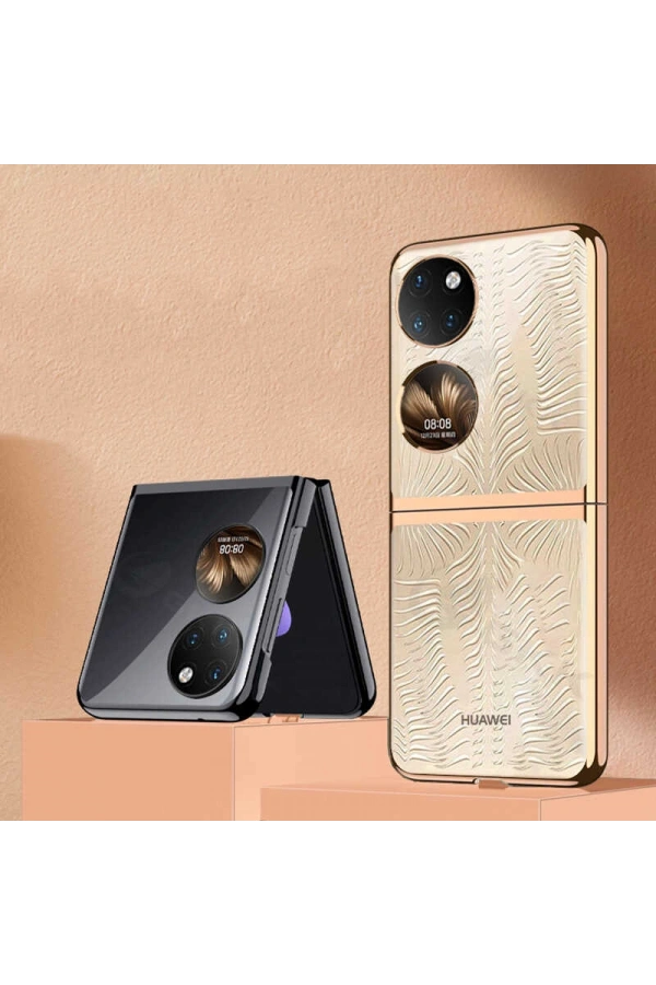 Huawei P50 Pocket Kılıf Zore Kıpta Kapak