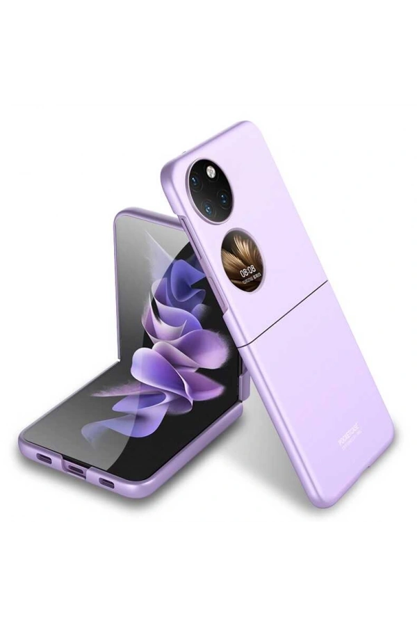Huawei P50 Pocket Kılıf Zore Sert Kıpta Kapak