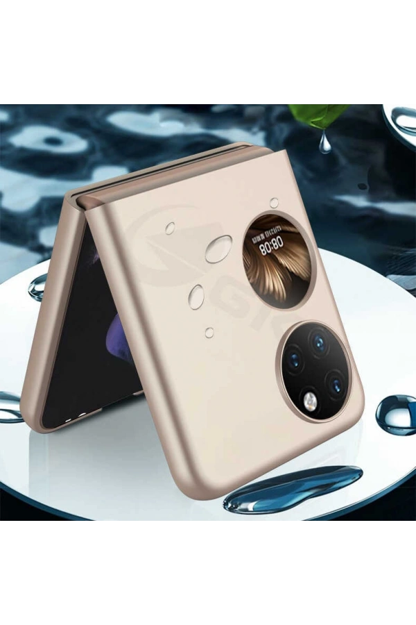 Huawei P50 Pocket Kılıf Zore Sert Kıpta Kapak