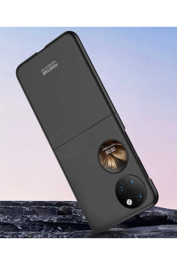 Huawei P50 Pocket Kılıf Zore Sert Kıpta Kapak