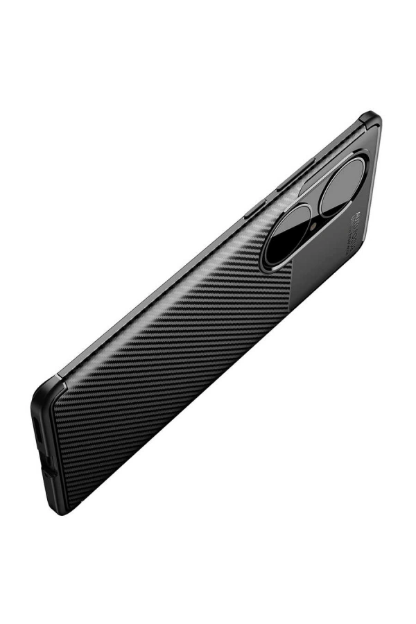 Huawei P50 Pro Kılıf Zore Negro Silikon Kapak