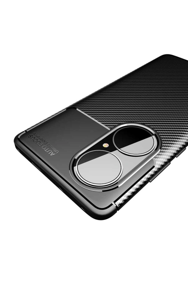 Huawei P50 Pro Kılıf Zore Negro Silikon Kapak