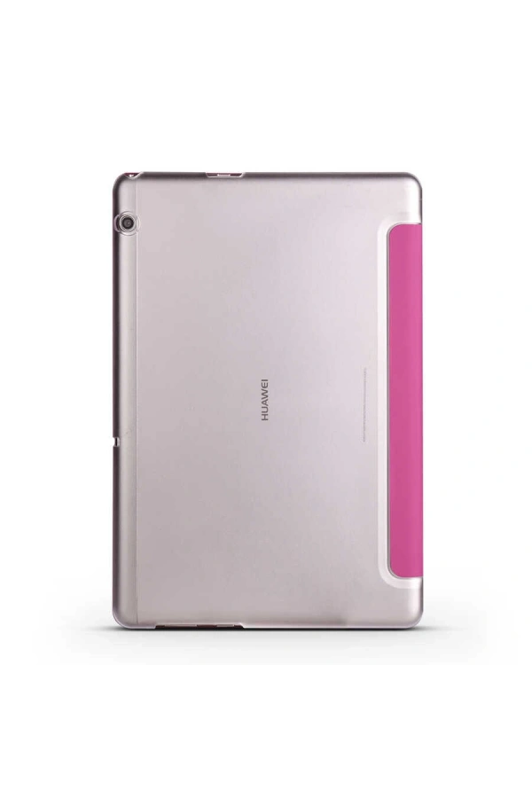 Huawei T5 10 inc Zore Smart Cover Standlı 1-1 Kılıf