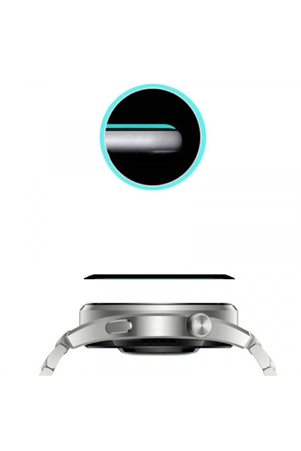 Huawei Watch 3 Pro Zore PMMA Pet Saat Ekran Koruyucu