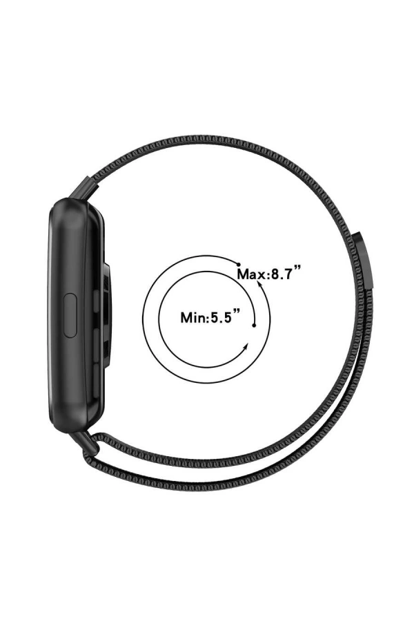 Huawei Watch Fit 2 Zore KRD-01 Metal Kordon