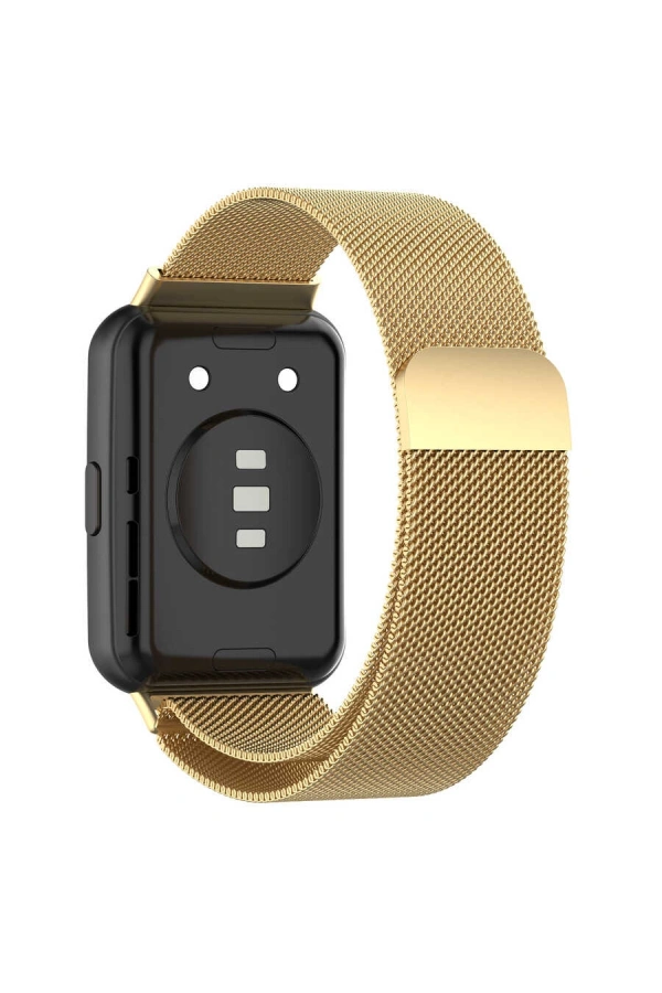 Huawei Watch Fit 2 Zore KRD-01 Metal Kordon