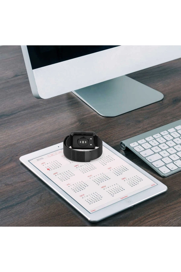 Huawei Watch Fit 2 Zore KRD-01 Metal Kordon