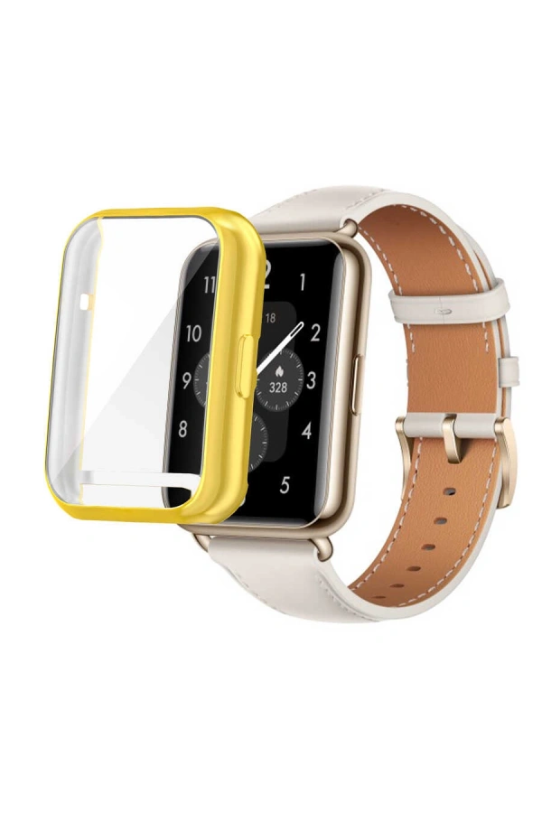 Huawei Watch Fit 2 Zore Watch Gard 02 Koruyucu Silikon