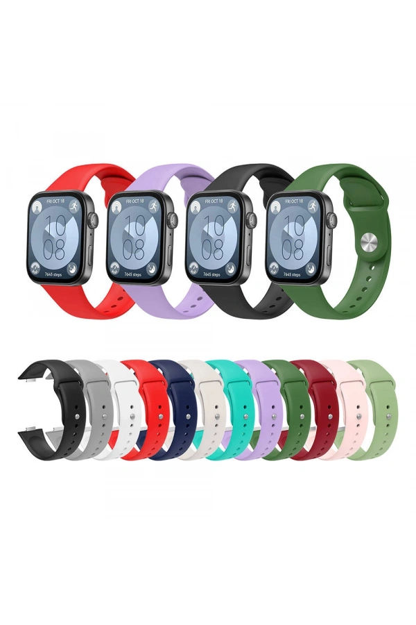 Huawei Watch Fit 3 KRD-11 22mm Silikon Kordon