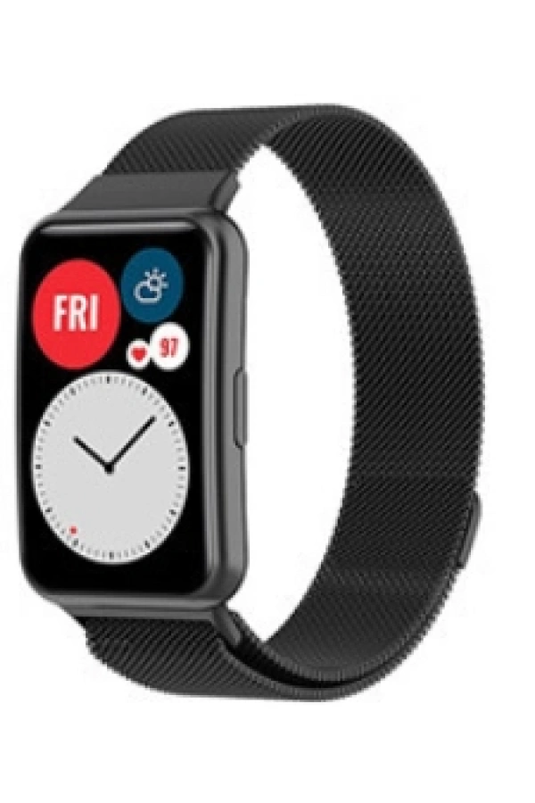 Huawei Watch Fit Zore KRD-01 Metal Kordon