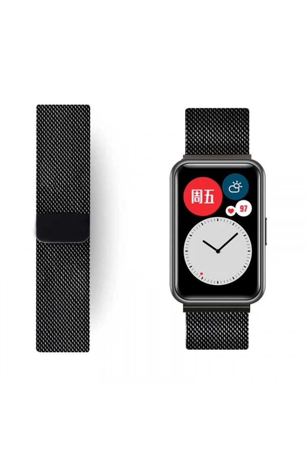 Huawei Watch Fit Zore KRD-01 Metal Kordon