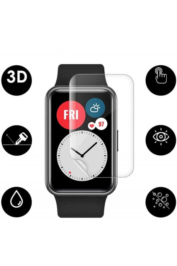 Huawei Watch Fit Zore Narr Tpu Body Ekran Koruyucu