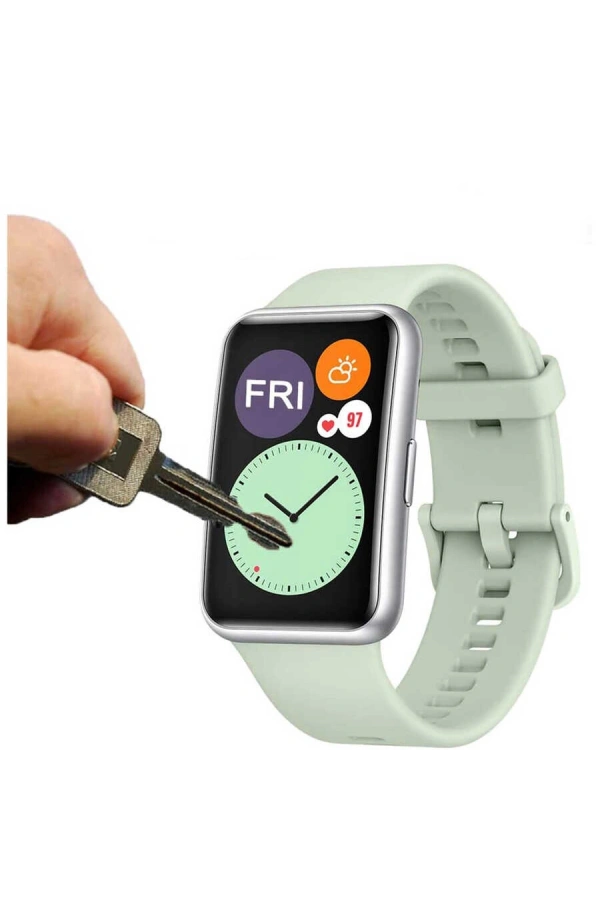 Huawei Watch Fit Zore PMMA Pet Saat Ekran Koruyucu