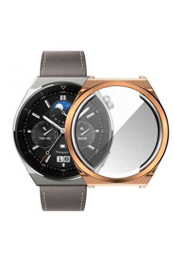 Huawei Watch GT 3 Pro 43mm Zore Watch Gard 02 Koruyucu Silikon