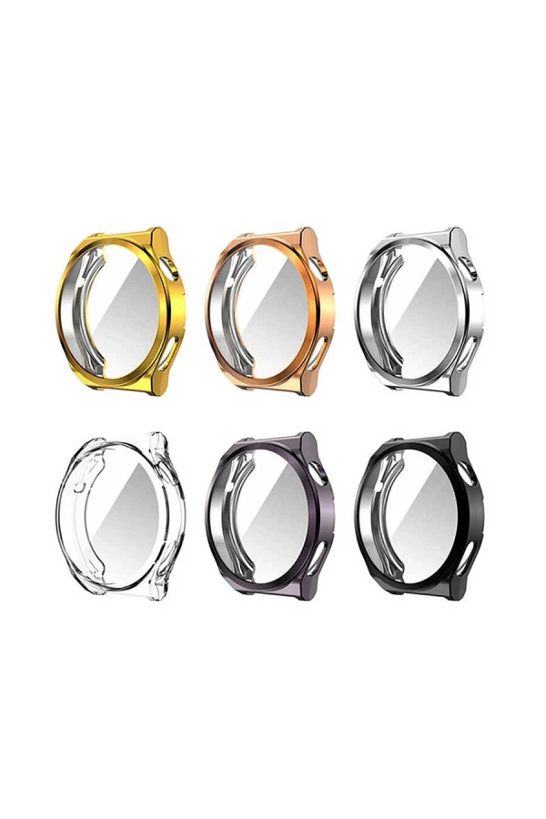 Huawei Watch GT 3 Pro 43mm Zore Watch Gard 02 Koruyucu Silikon
