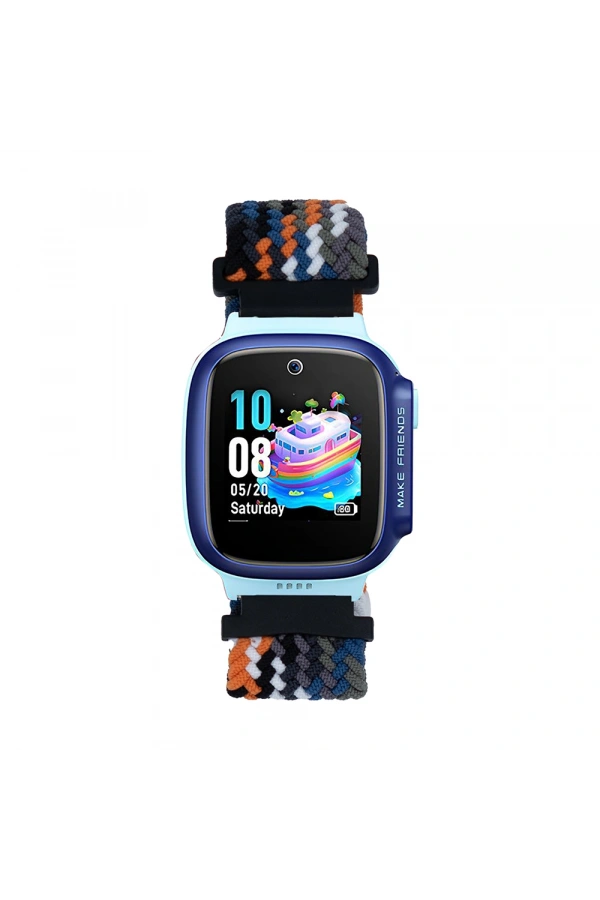 Huawei Watch GT5 41mm Zore KRD-139 18mm Çocuklara Özel Örgü Kordon