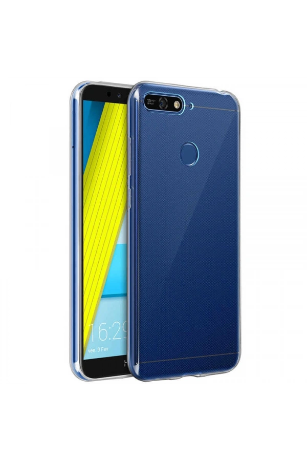 Huawei Y6 2018 Kılıf Zore Süper Silikon Kapak