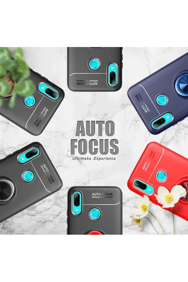Huawei Y6 2019 Kılıf Zore Ravel Silikon Kapak